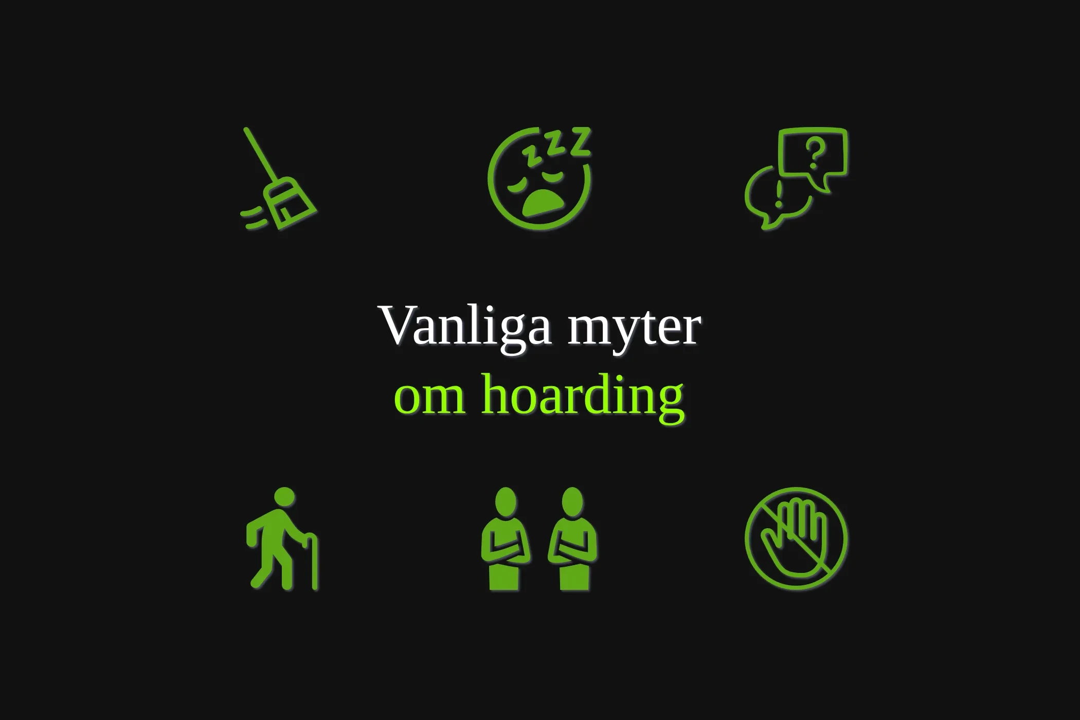 10 vanliga myter om hoarding